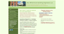 Desktop Screenshot of newmillenniumengineers.com